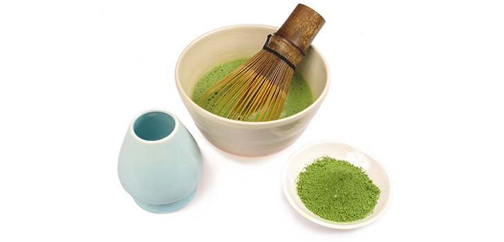 Zubereitung von Matcha