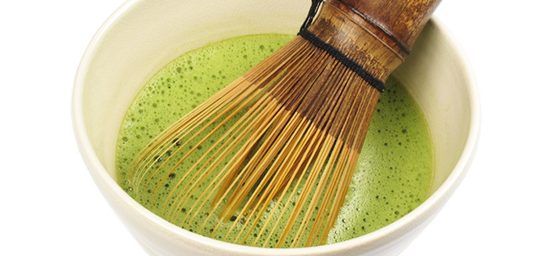 Zubereitung von Matcha-Tee